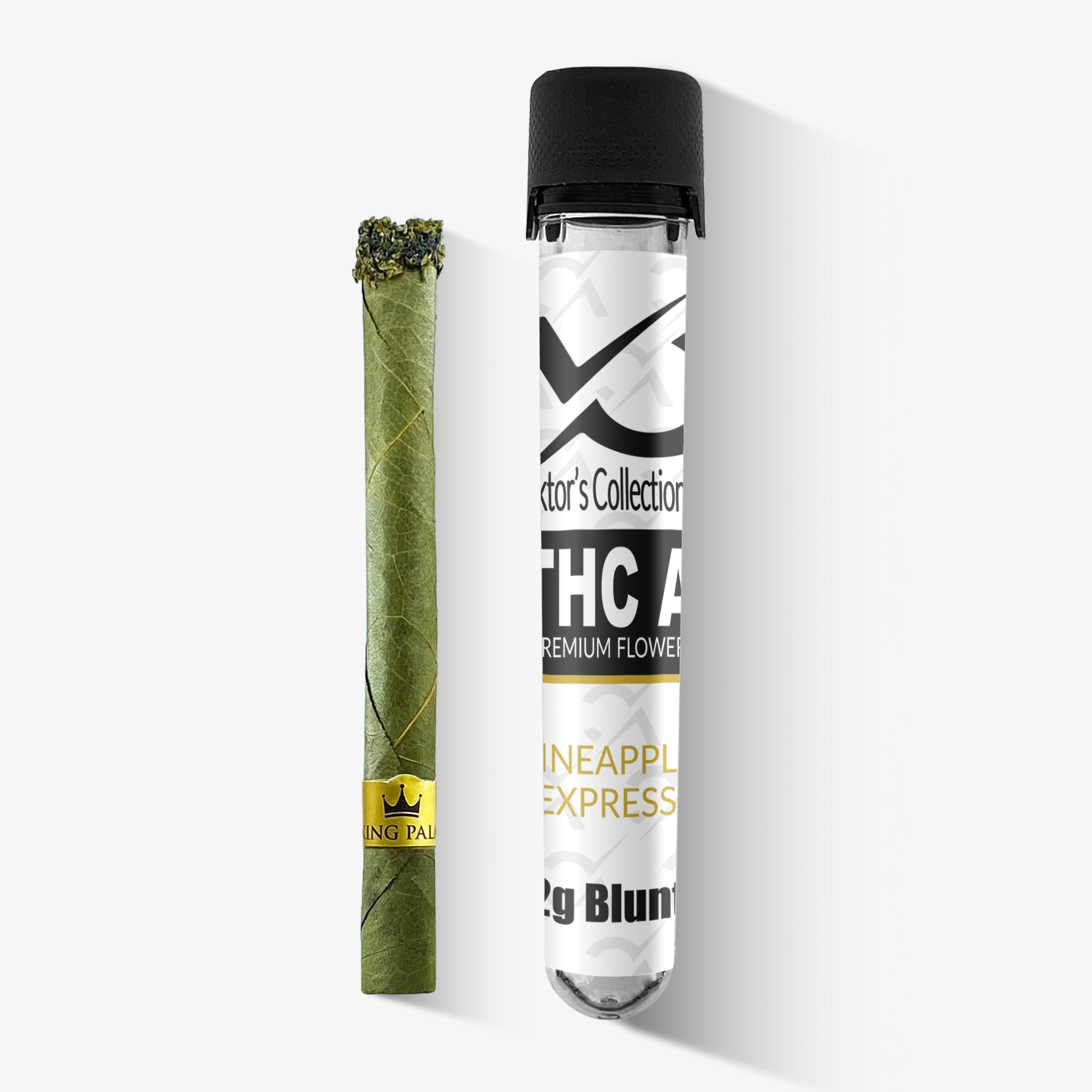 THC-A FLOWER / 2g BLUNT / PINEAPPLE EXPRESS / VICTORS COLLECTION